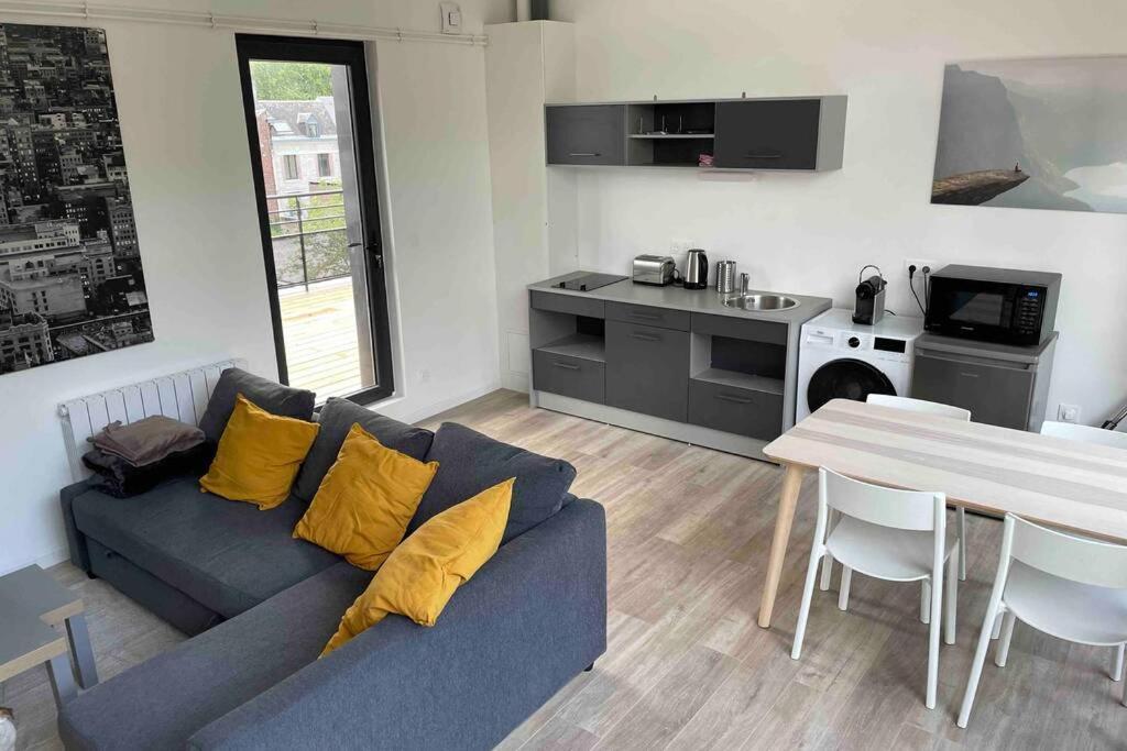 Rouen Verdun Superbe Appartement Proche Du Chu Exterior photo